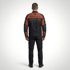 Men’s Gastone Colorblocked Riding Jacket – Harley Style Motorcycle Jacket
