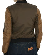 Agents Of Shield Jemma Simmons Quilted Bomber Jacket