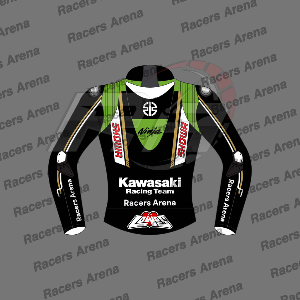 Alex Lowes Kawasaki Ninja WSBK 2024 Motorcycle Leather Race Jacket