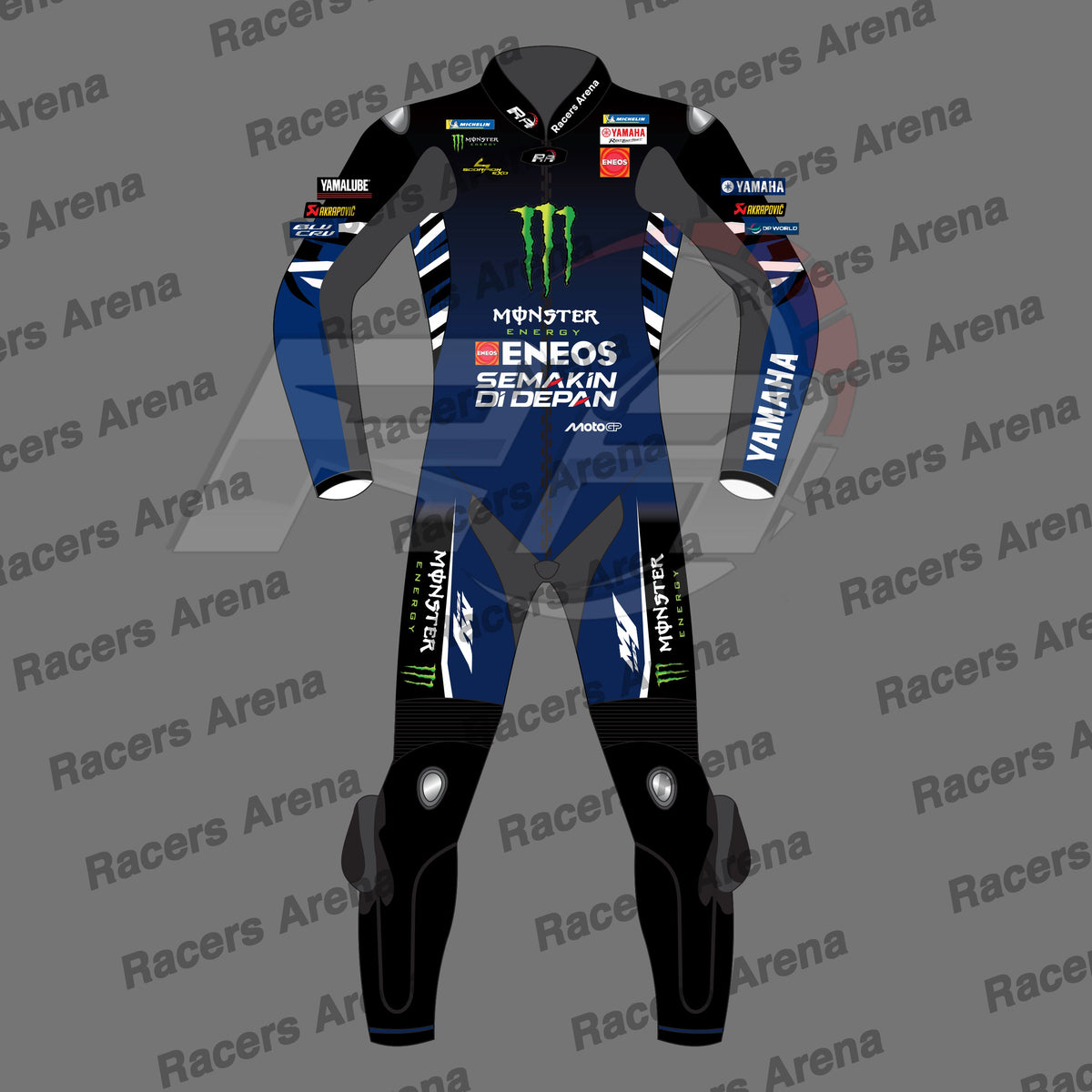 Alex Rins Monster Energy Yamaha MotoGP 2026 Race Leather Suit