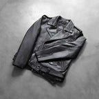 [FS] Allaric Alley Black Leather Biker Jacket