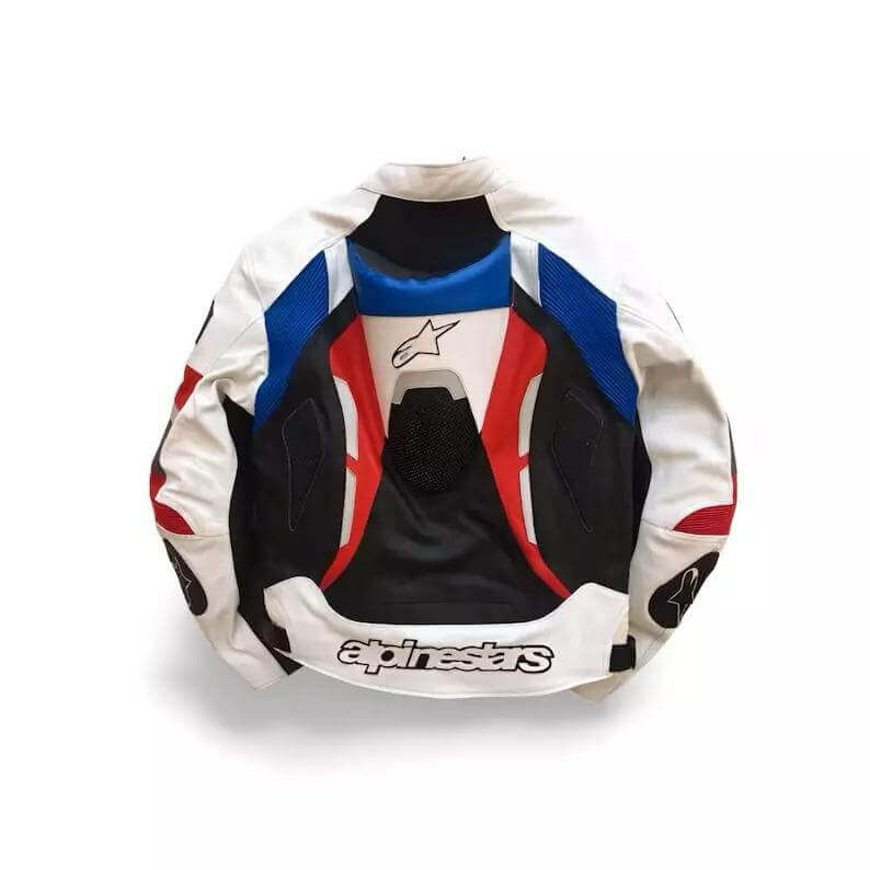 MEN’S ALPINESTARS RACING LEATHER BIKER JACKET