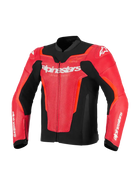 ALPINESTARS GP FORCE V2 AIR RED LEATHER JACKET