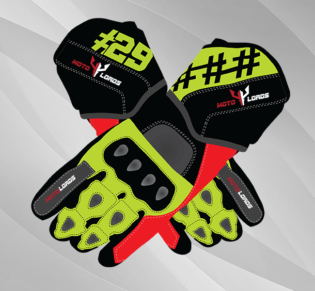 Andrea Iannone MotoGP 2020 Leather Race Gloves