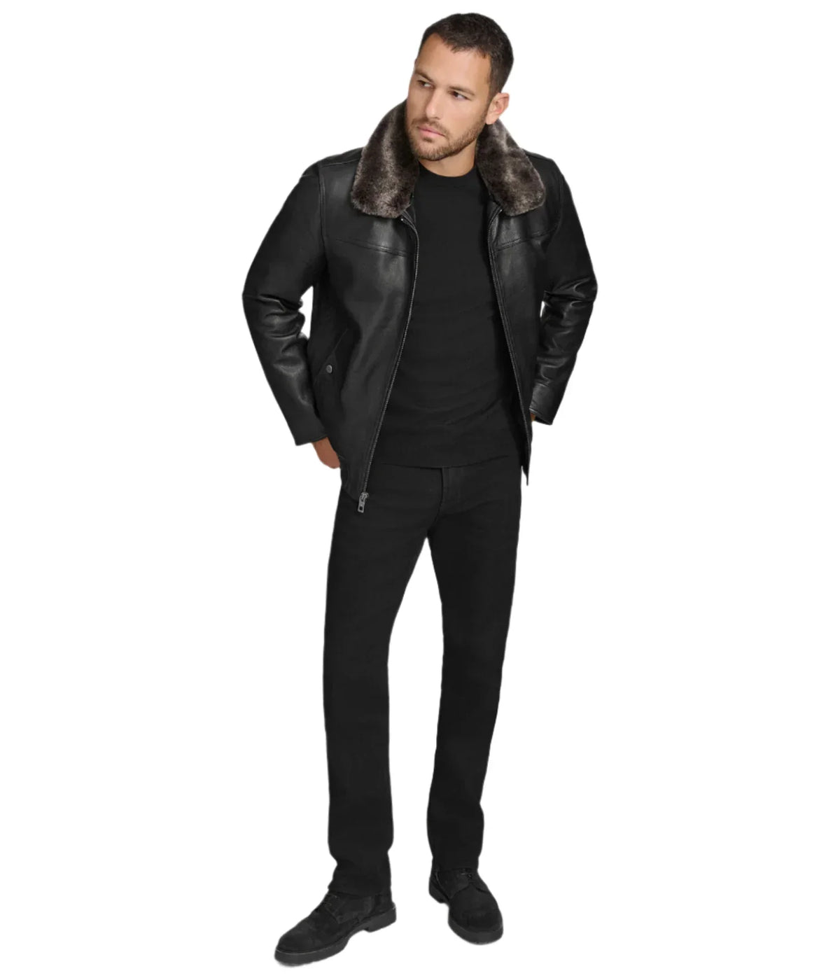 Andrew Marc Hedland Leather Jacket