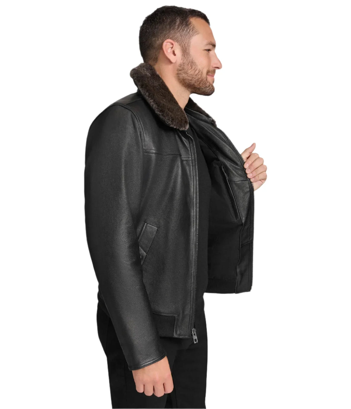 Andrew Marc Hedland Leather Jacket