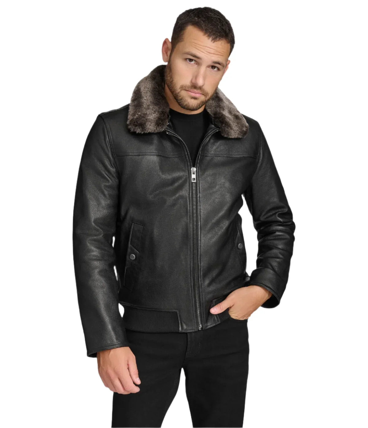 Andrew Marc Hedland Leather Jacket