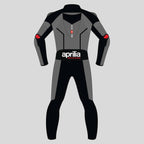 Aprilia Racing MAX Italia Motorcycle Leather Biker Suit
