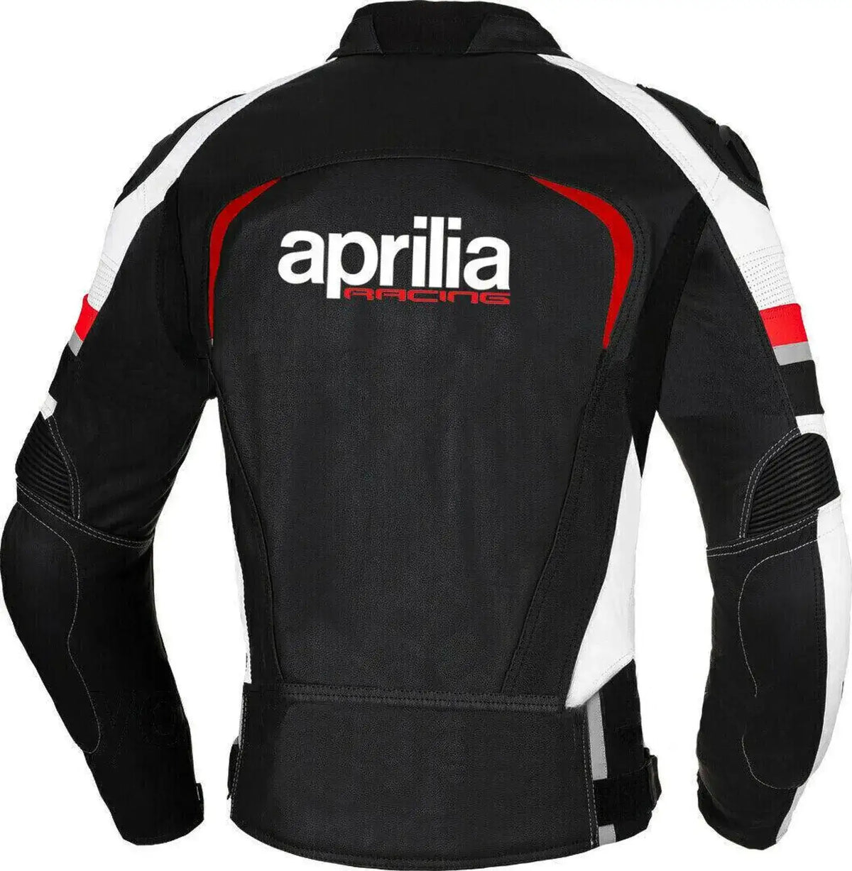 Aprilia Racing Motorcycle Cowhide Leather Jacket
