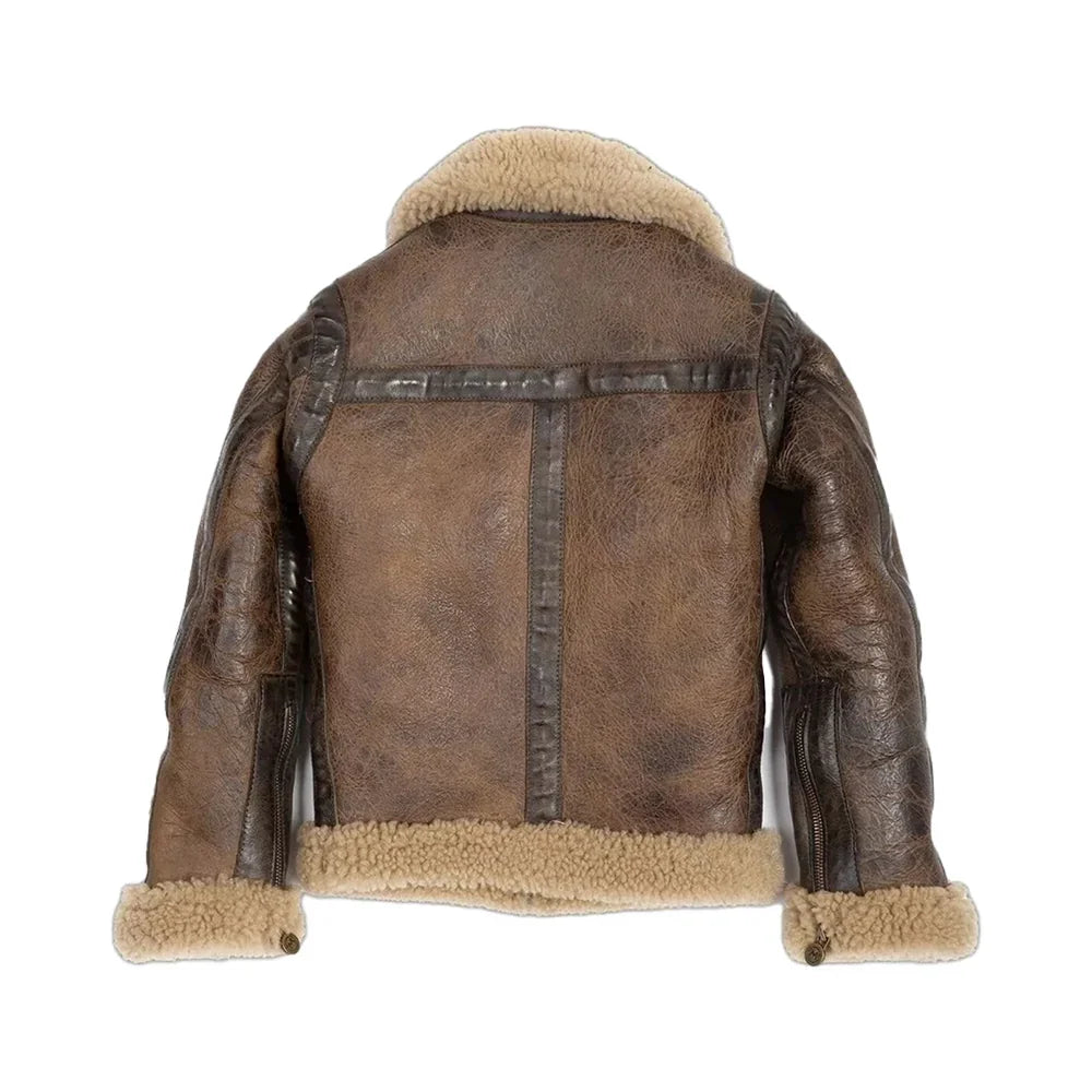 Arnold Schwarzenegger B6 Shearling Jacket