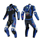 BMW MOTORRAD MOTORCYCLE BLUE LEATHER RACING SUIT
