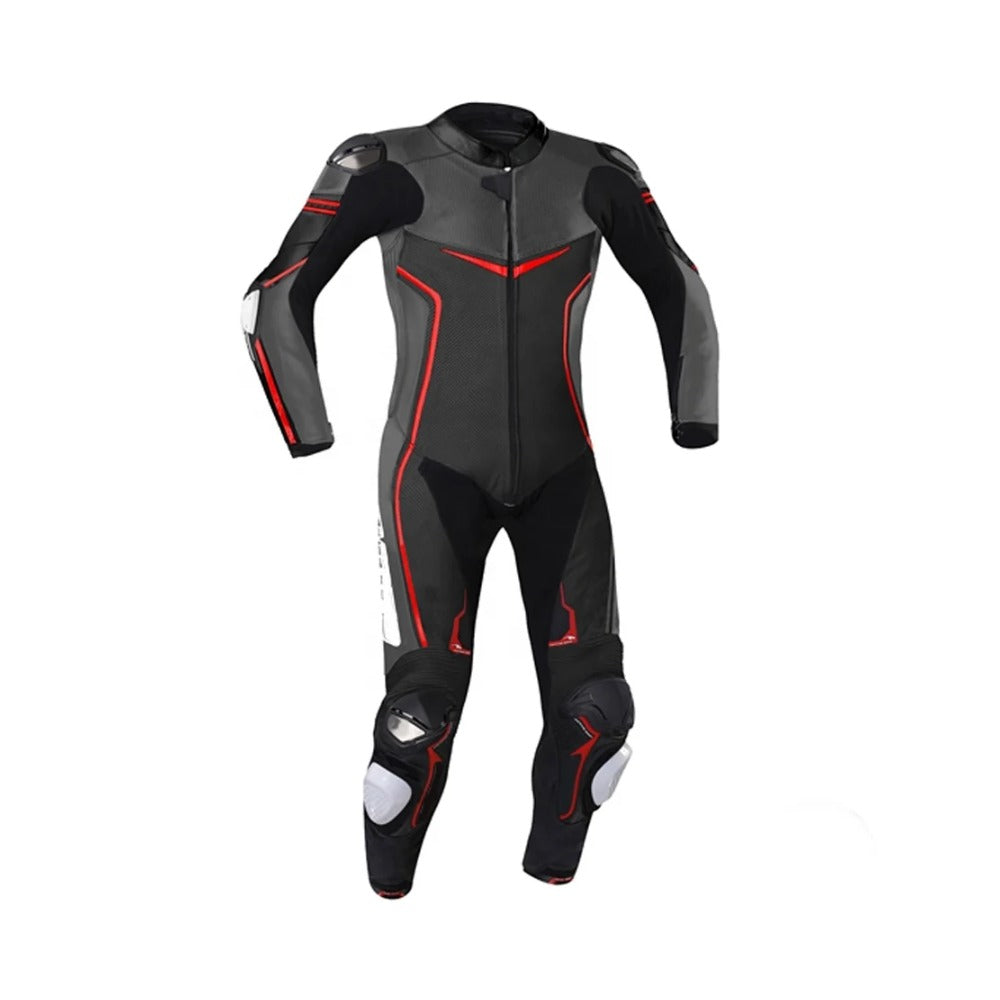 SS389 MEN MOTORCYCLE LEATHER RACING SUIT