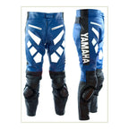 R NEW MOTORCYCLE BLUE CE ARMOR PANTS