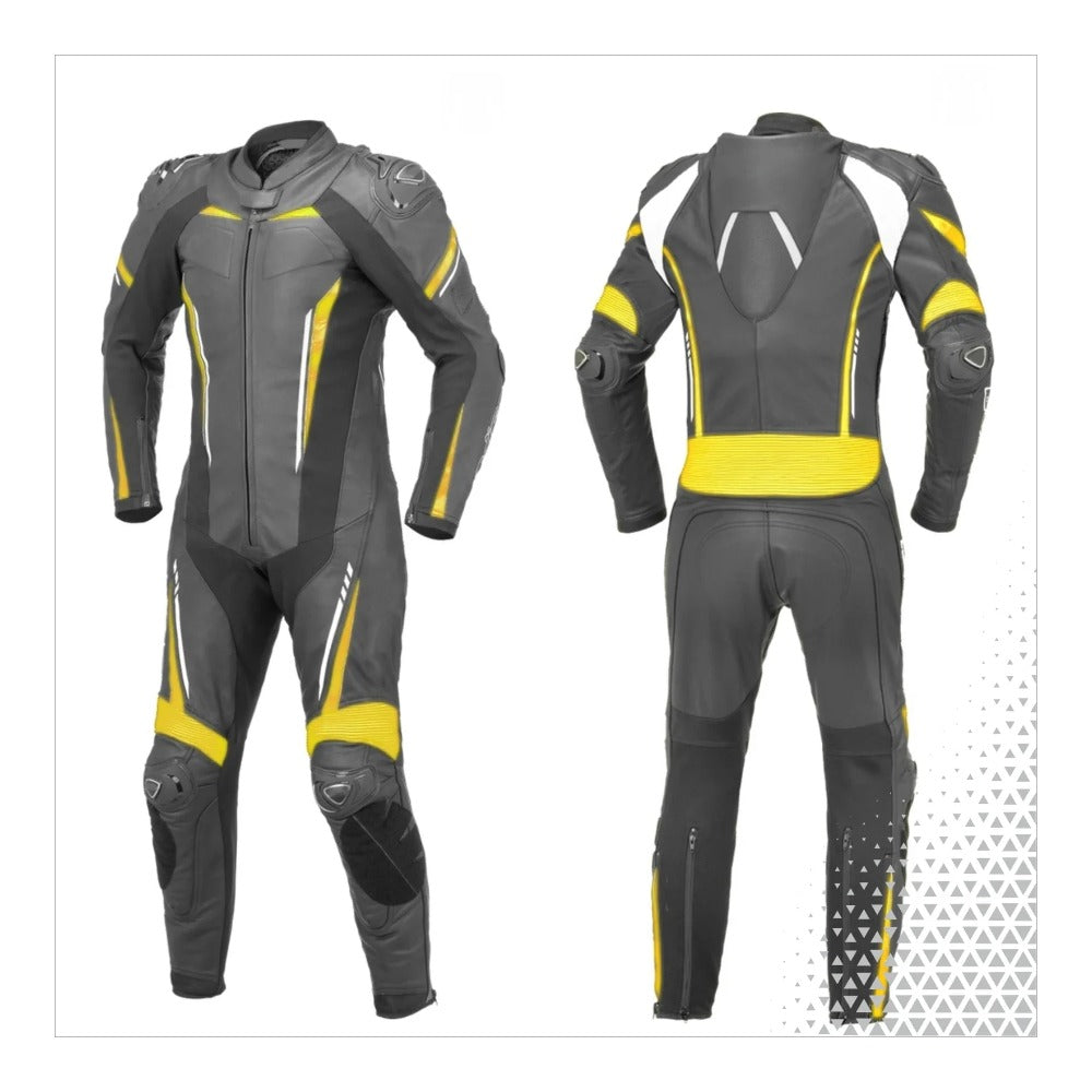 SS890 MEN MOTORCYCLE CE APPROVED LEATHER RACING SUIT