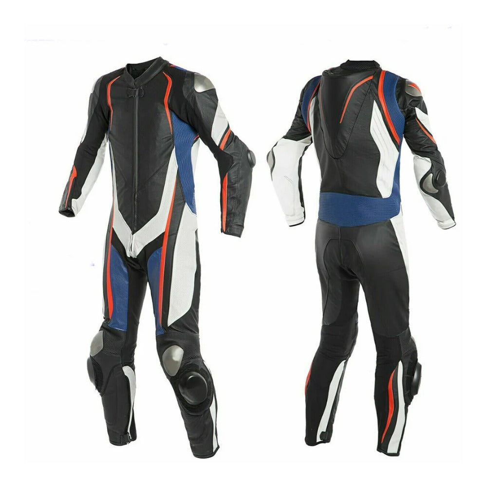 SS357 MEN MOTORCYCLE LEATHER RACING SUIT