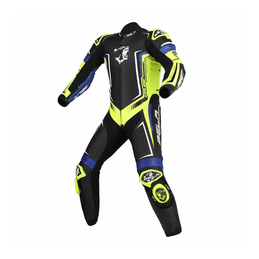 Bela Beast Men Motorcycle Racing 1 PC Black Leather Suit