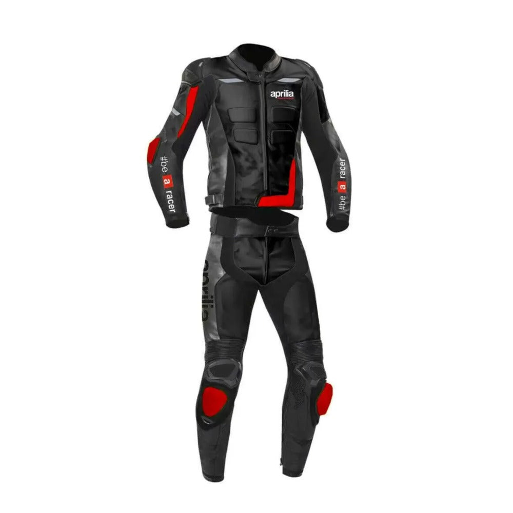 APRILIA MEN MOTORCYCLE LEATHER RACING SUIT