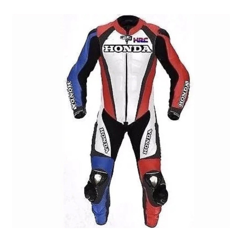 HONDA MOTORCYCLE LEATHER RACING SUIT