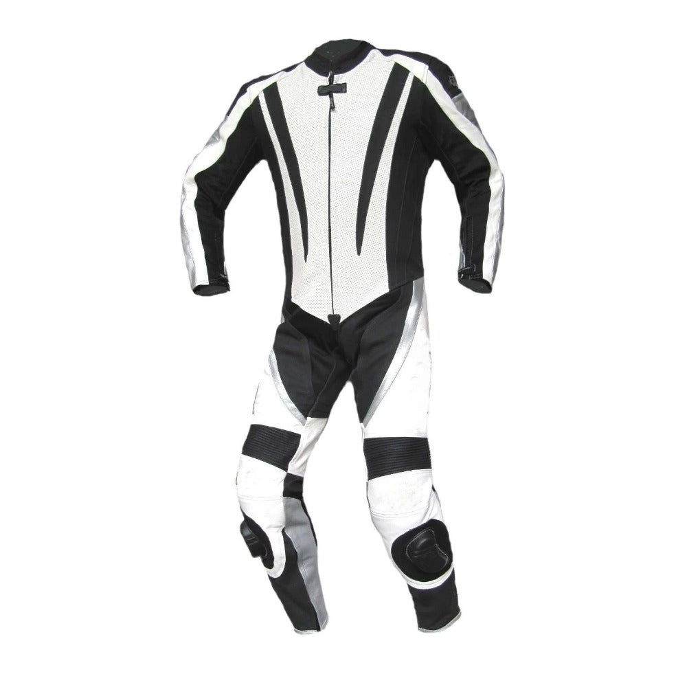 SS043 MEN MOTORCYCLE LEATHER RACING SUIT