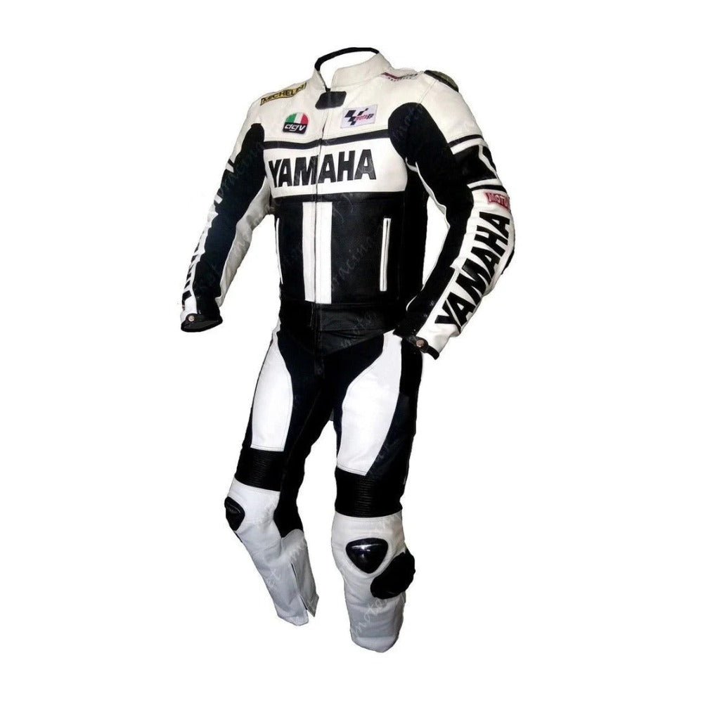 NEW WHITE LEATHER RACING SUIT CE APPROVED PROTECTION
