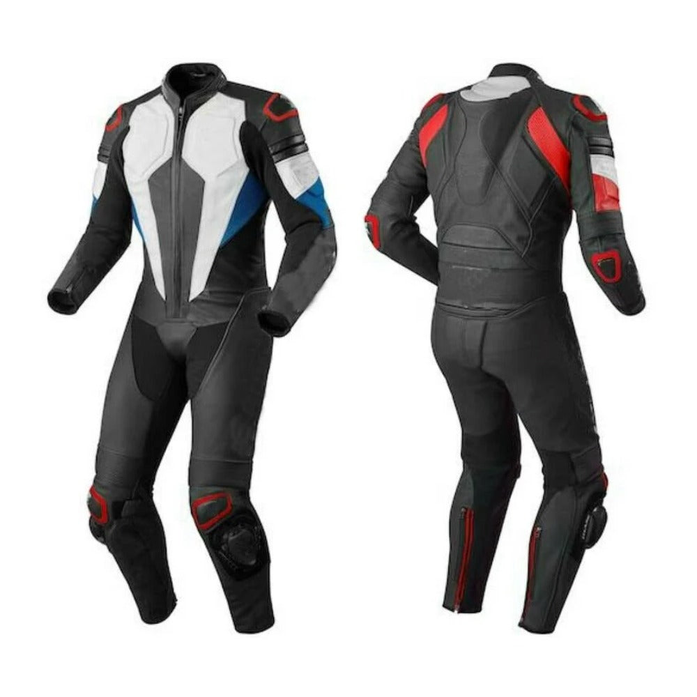 MEN MOTORCYCLE LEATHER RACING SUIT