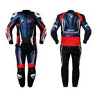 BMW MOTORCYCLE BLUE LEATHER RACING SUIT