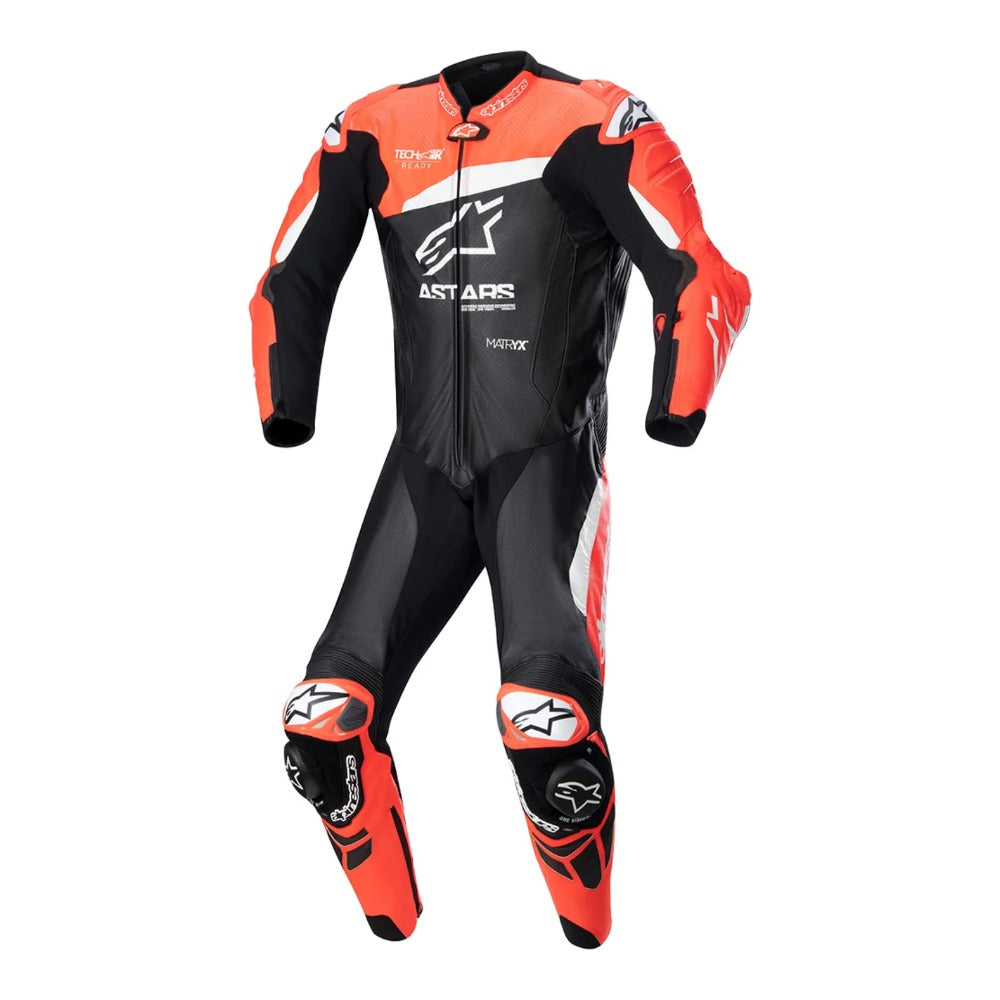 Alpinestars GP Plus V4 Motorcycle Red Leather Race Suit
