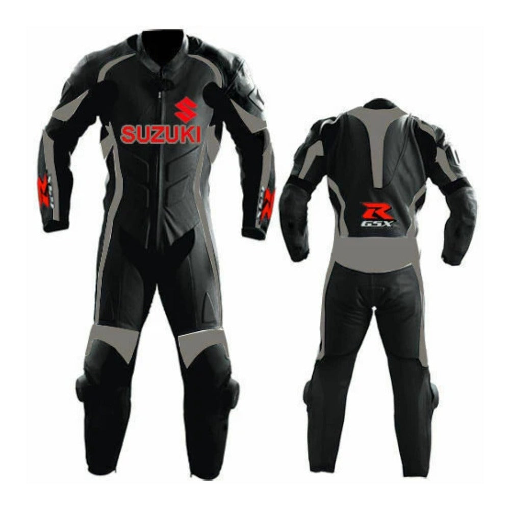 SUZUKI GSXR  MOTORCYCLE LEATHER RACING SUIT