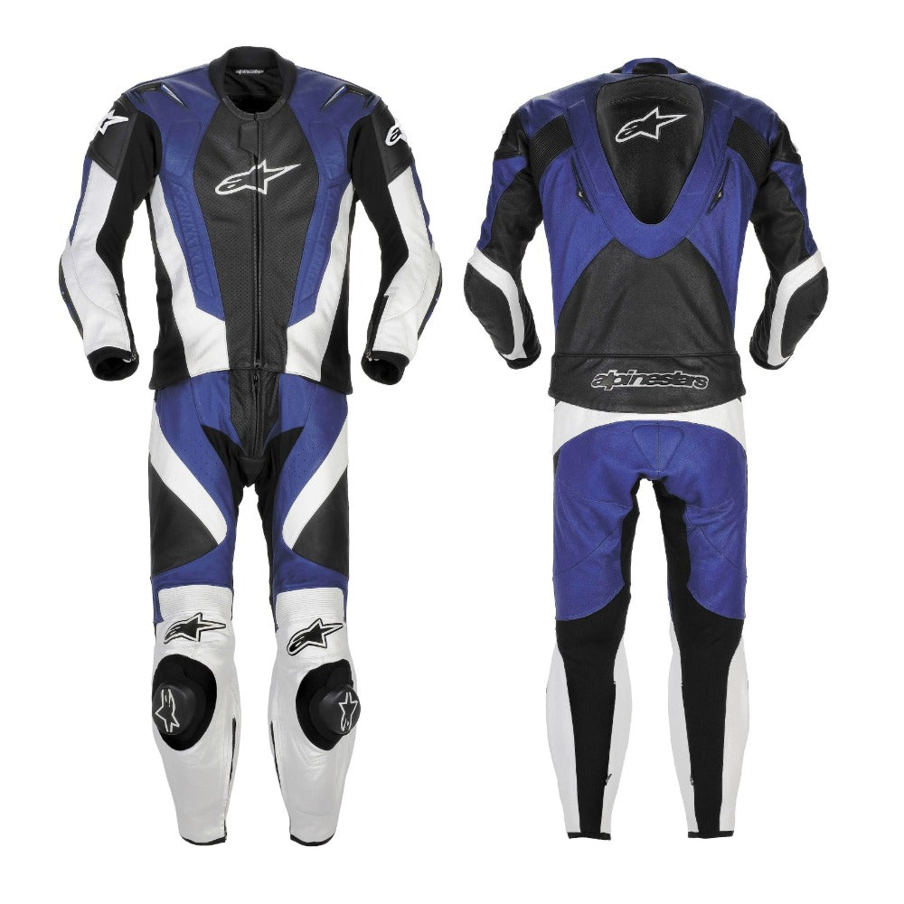 ALPINESTAR MEN MOTORCYCLE 2 PC LEATHER RACING  SUIT