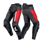 MEN MOTORCYCLE BLACK AND RED  CE ARMOR PANTS
