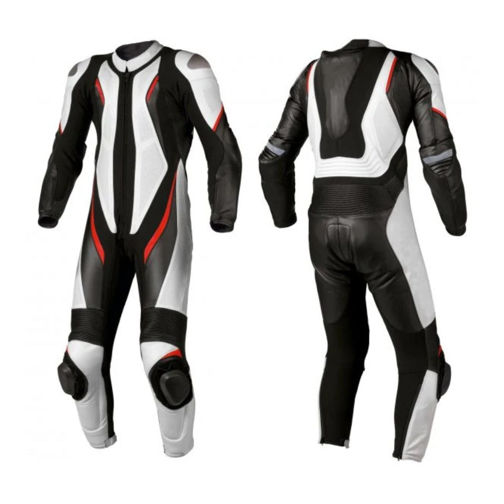 SS059 MEN MOTORCYCLE LEATHER RACING SUIT