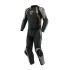 AVRO Men Motorcycle Racing 2 PC Black Leather Suit