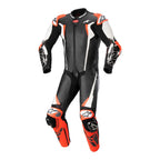 Alpinestars Racing Absolute V2 Red Leather Race Suit