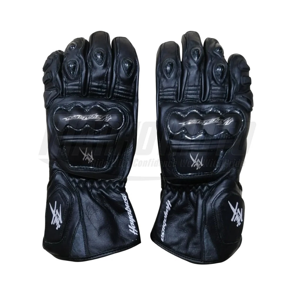 Suzuki New Black Hayabusa Gloves Touch Screen Campatible Gloves