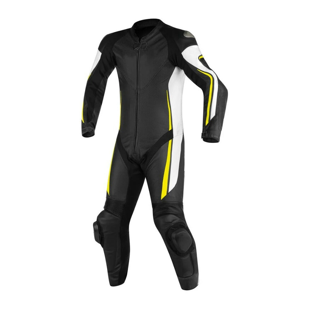 NEW REX MOTORCYCLE LEATHER RACING SUIT