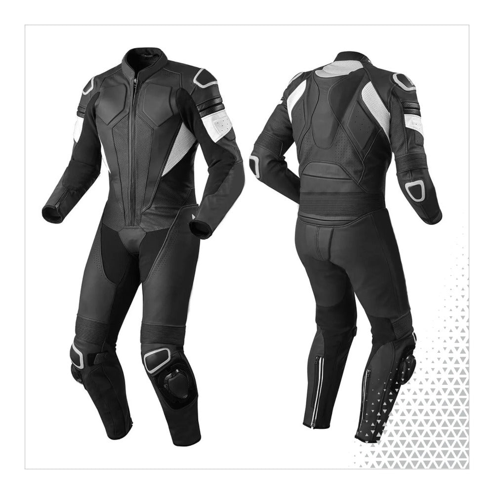 KNIGHT MEN MOTORCYCLE LEATHER RACING SUIT