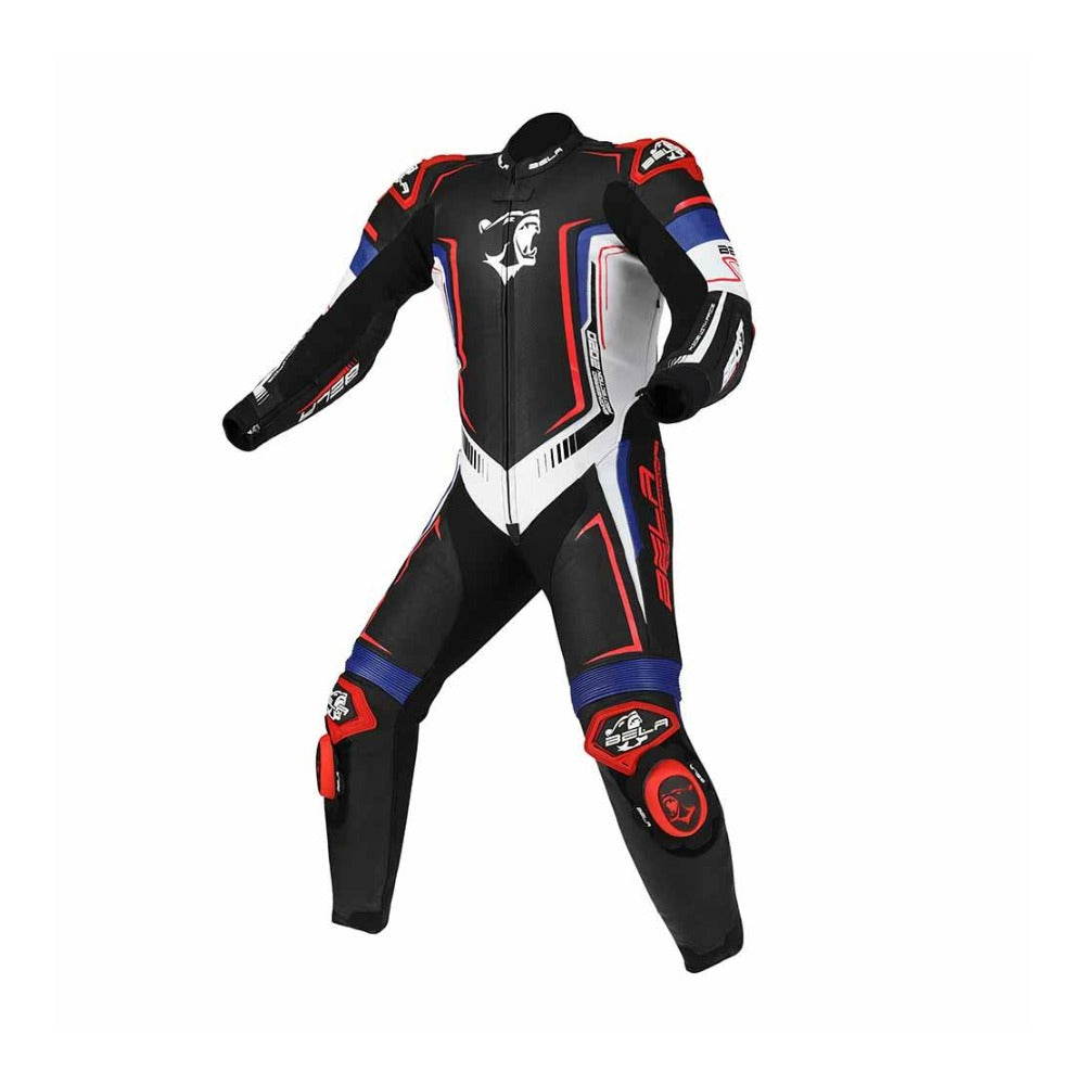 Bela Beast Men Motorcycle Racing 1 PC Black Leather Suit