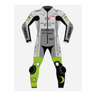 PETRONAS MEN MOTORCYCLE YELLOW LEATHER RACING SUIT
