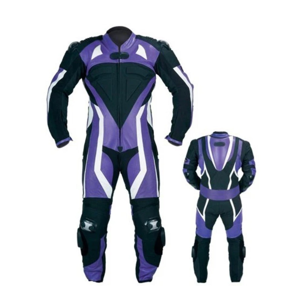 MOTORCYCLE LEATHER ONE PIECE RACING SUIT