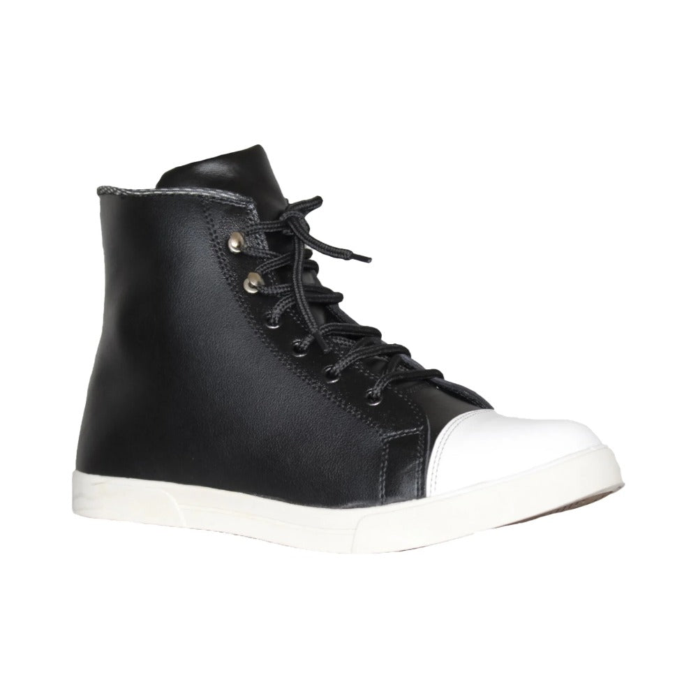 Motorcycle Casual Sneaker Riding Boots Shoes All Sizes