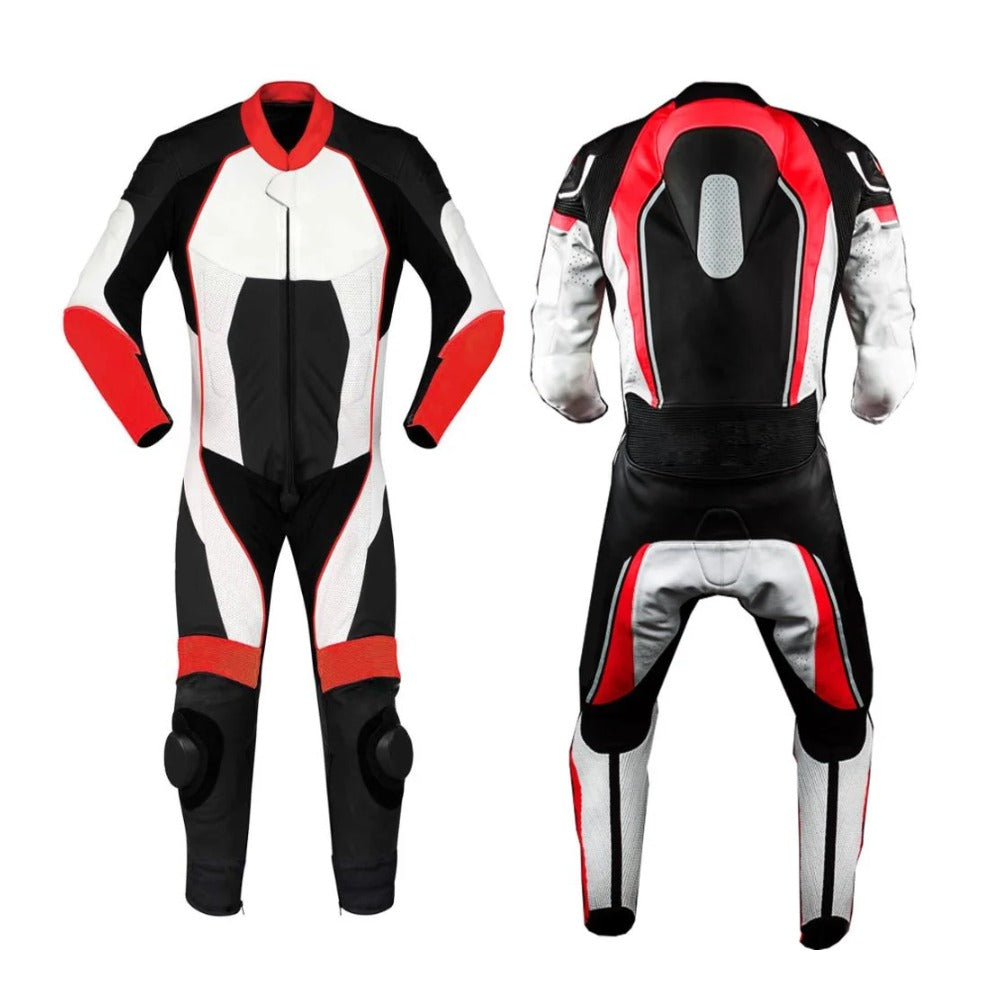 SS494 MEN MOTORCYCLE LEATHER RACING SUIT