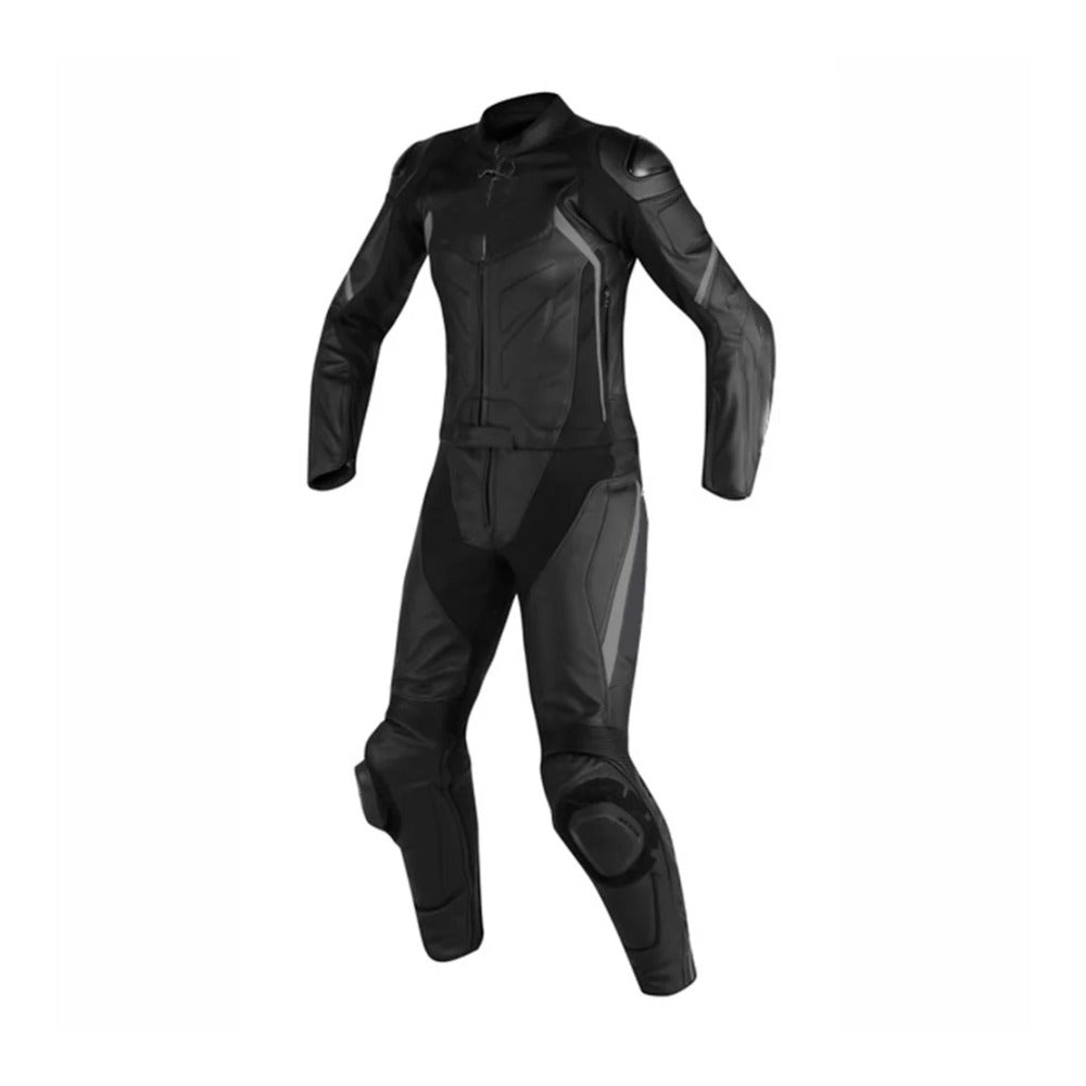 LADIES RAFX BLACK LEATHER RACING SUIT