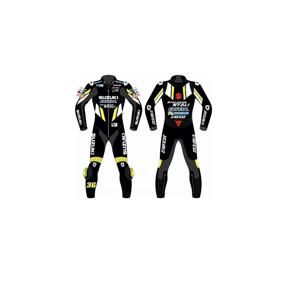 SUZUKI MOTORCYCLE LEATHER RACING SUIT