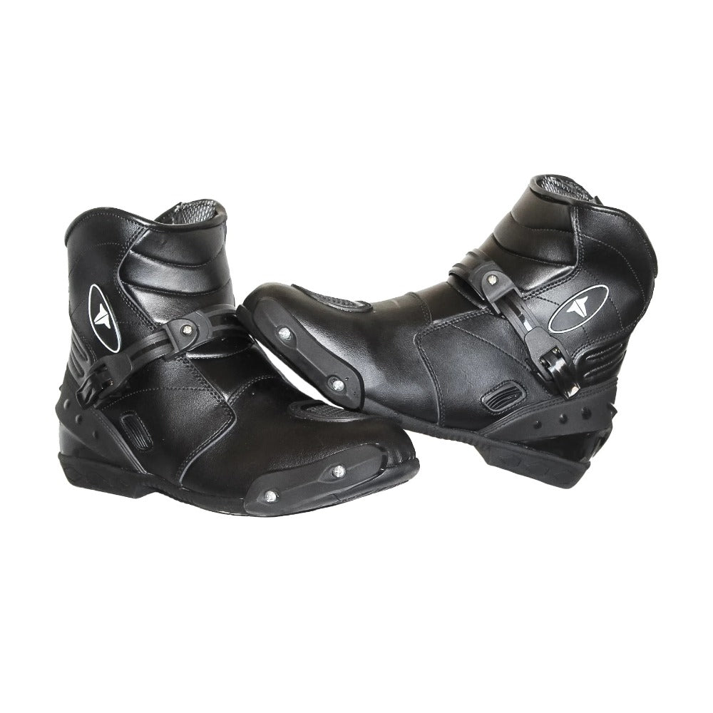 Motorcycle RSS1-T New Riding Black Vented Shoes/Boots
