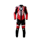 MOTORCYCLE CAPTAIN AMERICA LEATHER ONE PIECE RACING SUIT