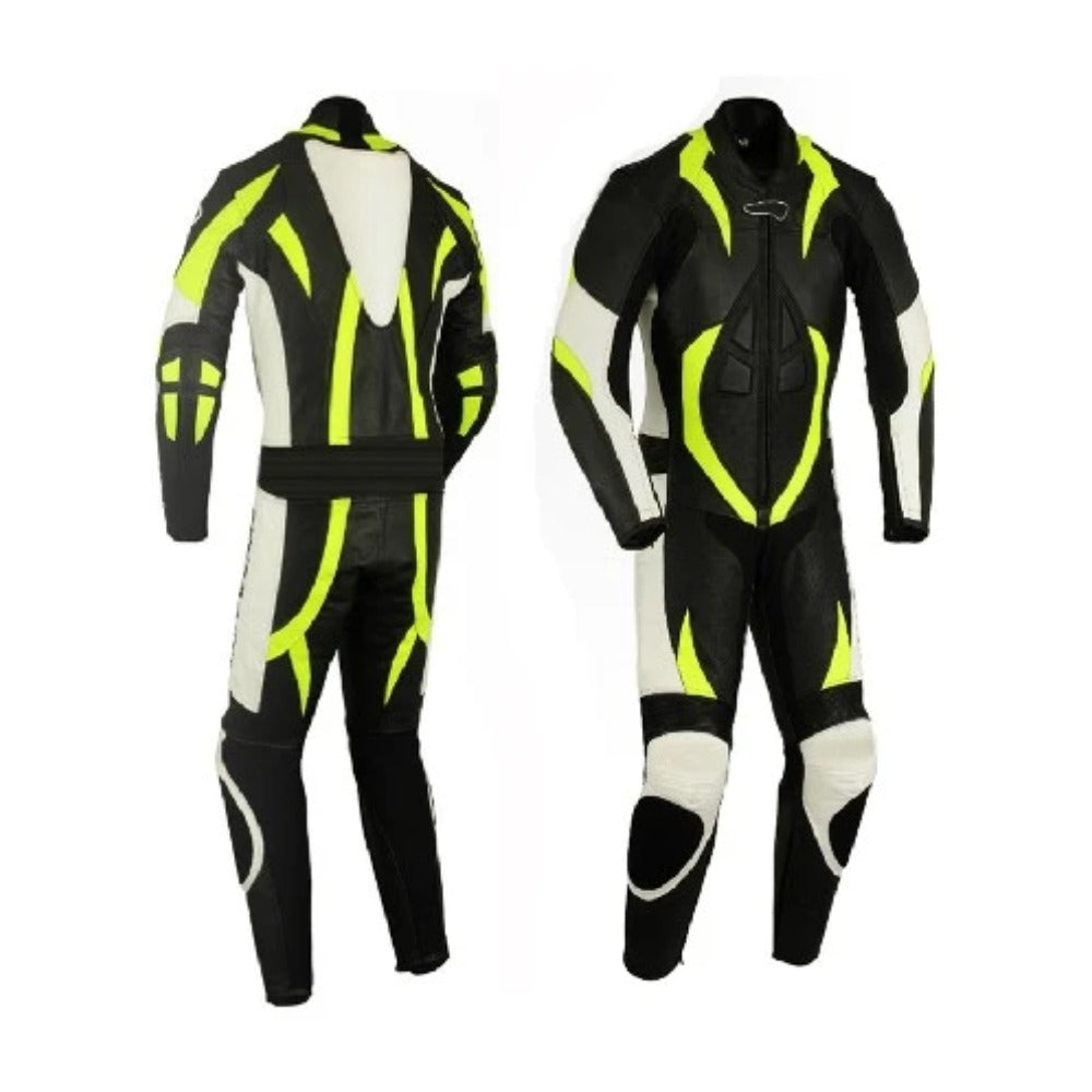 SS035 MEN MOTORCYCLE LEATHER RACING SUIT