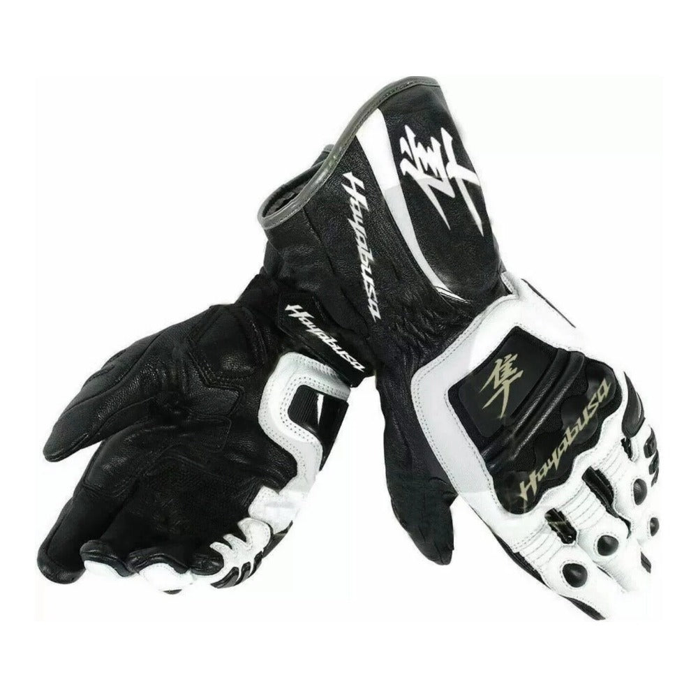 Suzuki New Black TPR Hayabusa Gloves Touch Screen Campatible Gloves
