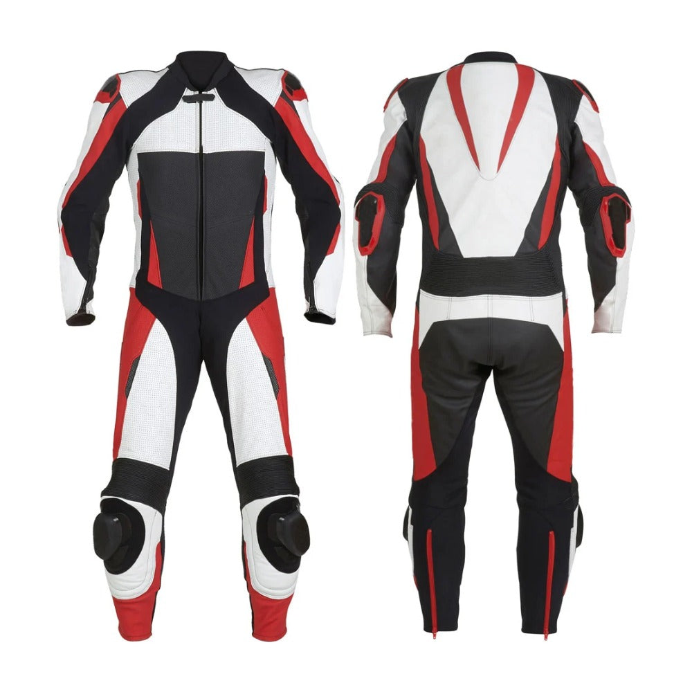 SS329 MEN MOTORCYCLE LEATHER RACING SUIT