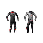 APRILIA MOTORCYCLE LEATHER RACING ONE PIECE GREY SUIT