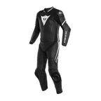 Laguna Seca Men Motorcycle Racing 2 PC Black Leather Suit